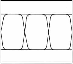 図１．Ｔ５５規格アイパターン